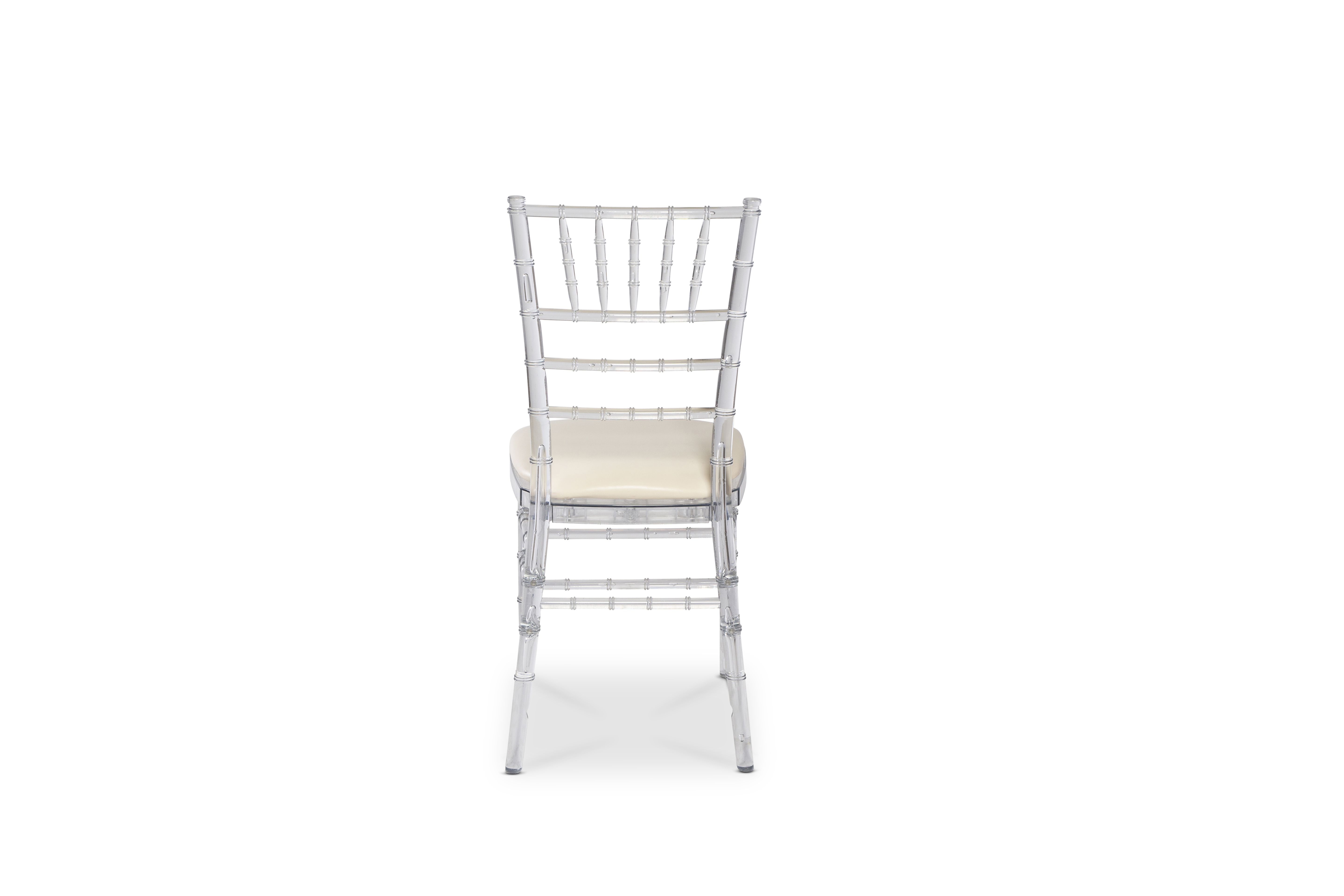 Clear Ice Chiavari Chair Carolina's Luxury Event Rentals