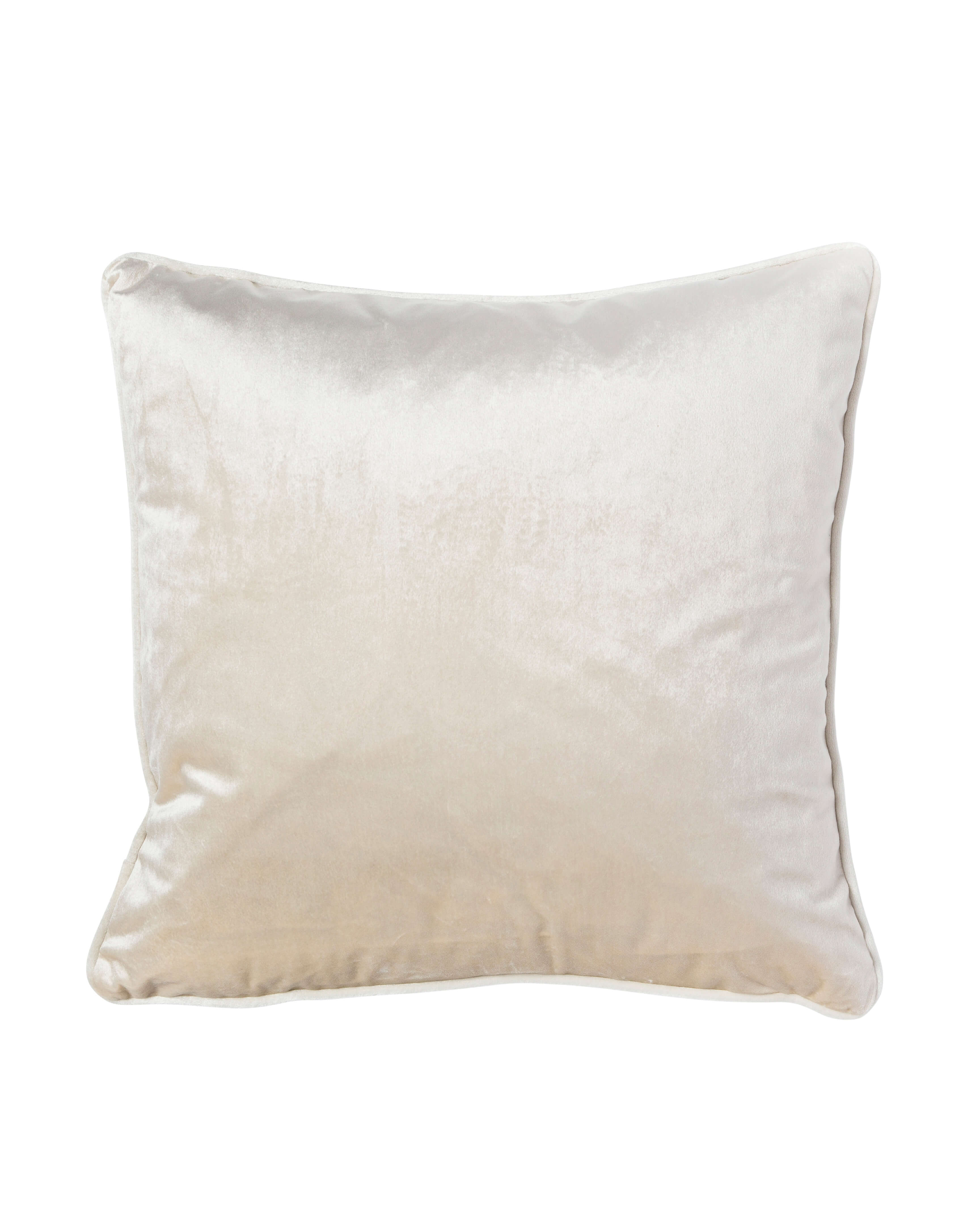 Ivory Velvet Pillow Carolina's Luxury Event Rentals